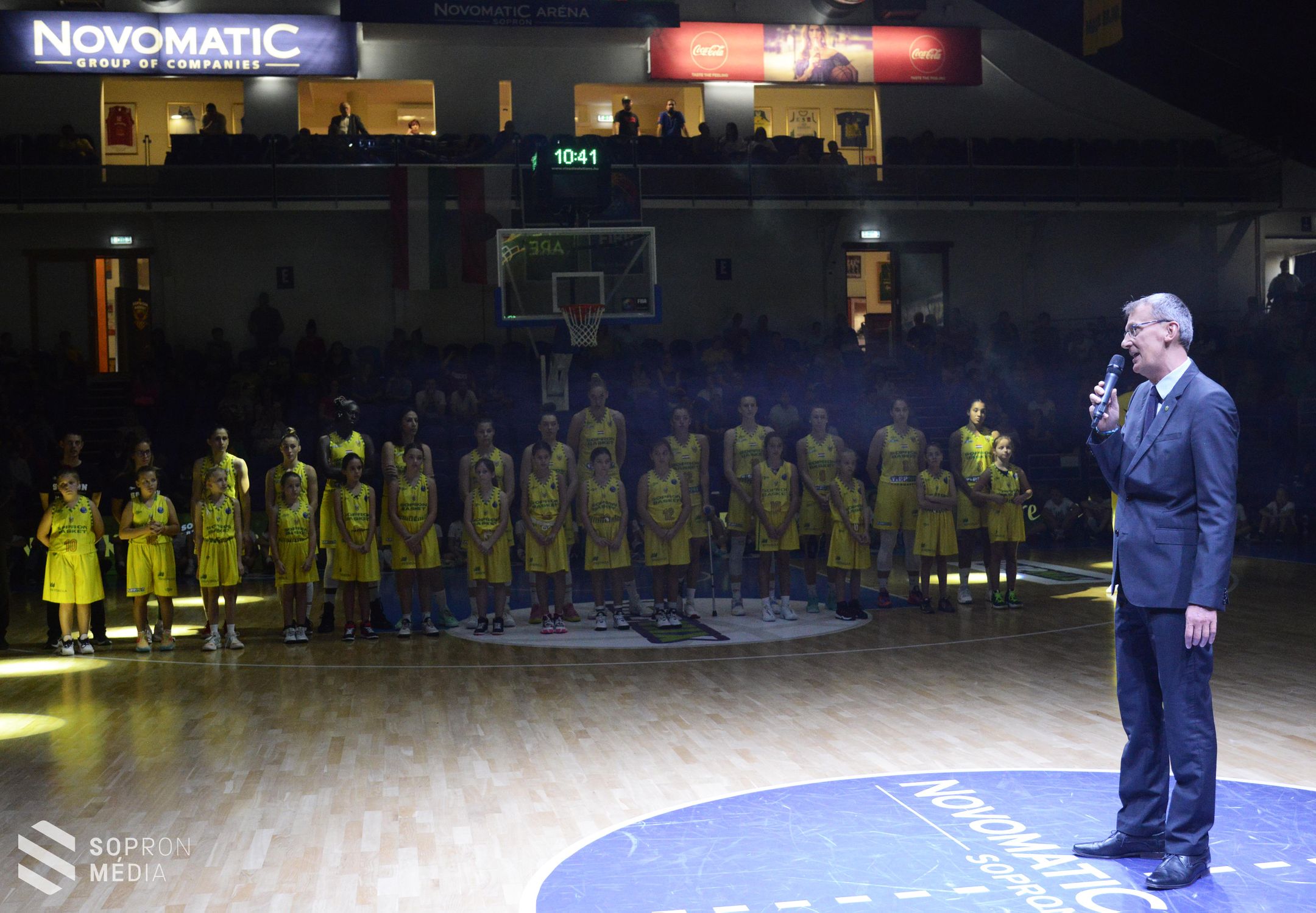 Ünnepélyesen nyitotta a szezont a Sopron Basket