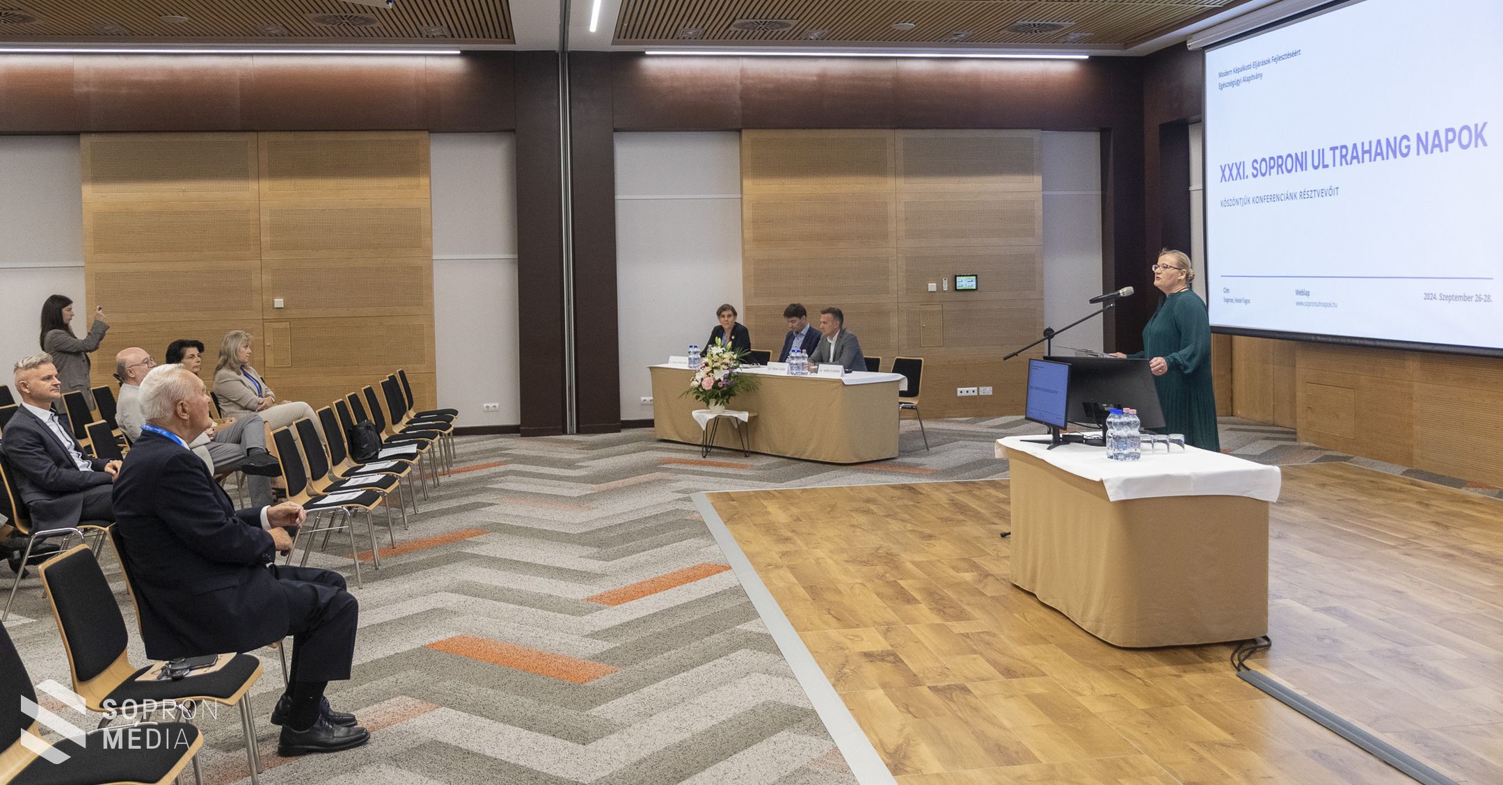 31. Soproni Ultrahang Napok megnyitója a Fagus Hotelban