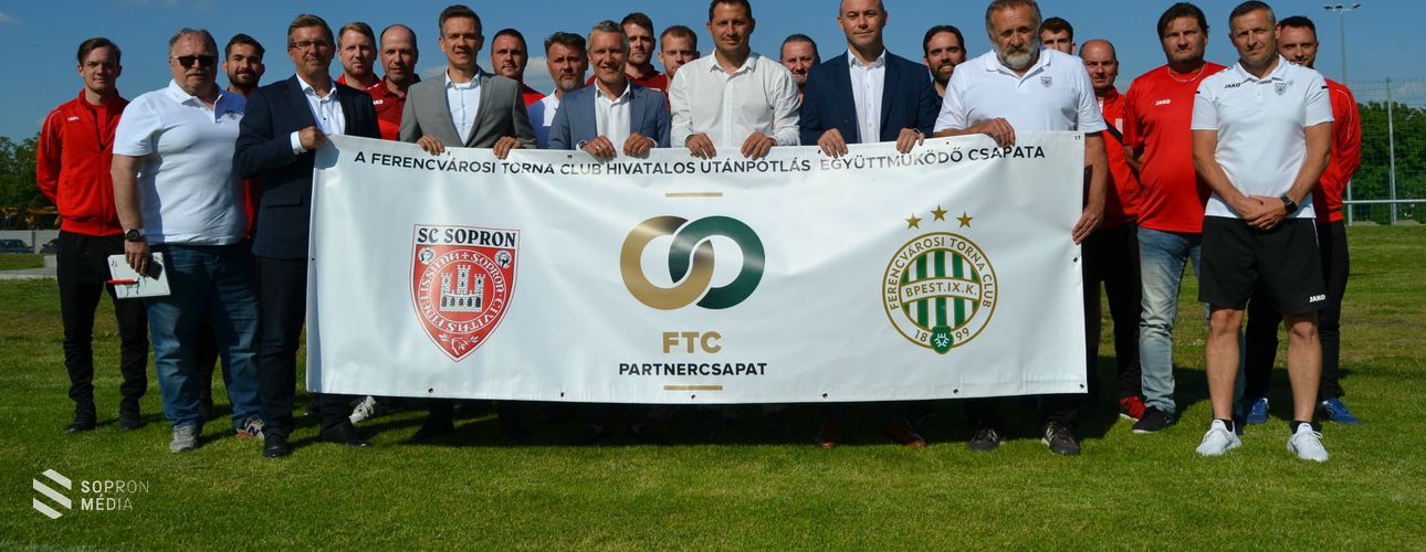 Partnerkapcsolati megállapodást kötött egymással a Ferencvárosi Torna Club és az SC Sopron