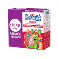 Marslakócskák Inulin erdei gyümölcs rágótabletta (100x+30x)