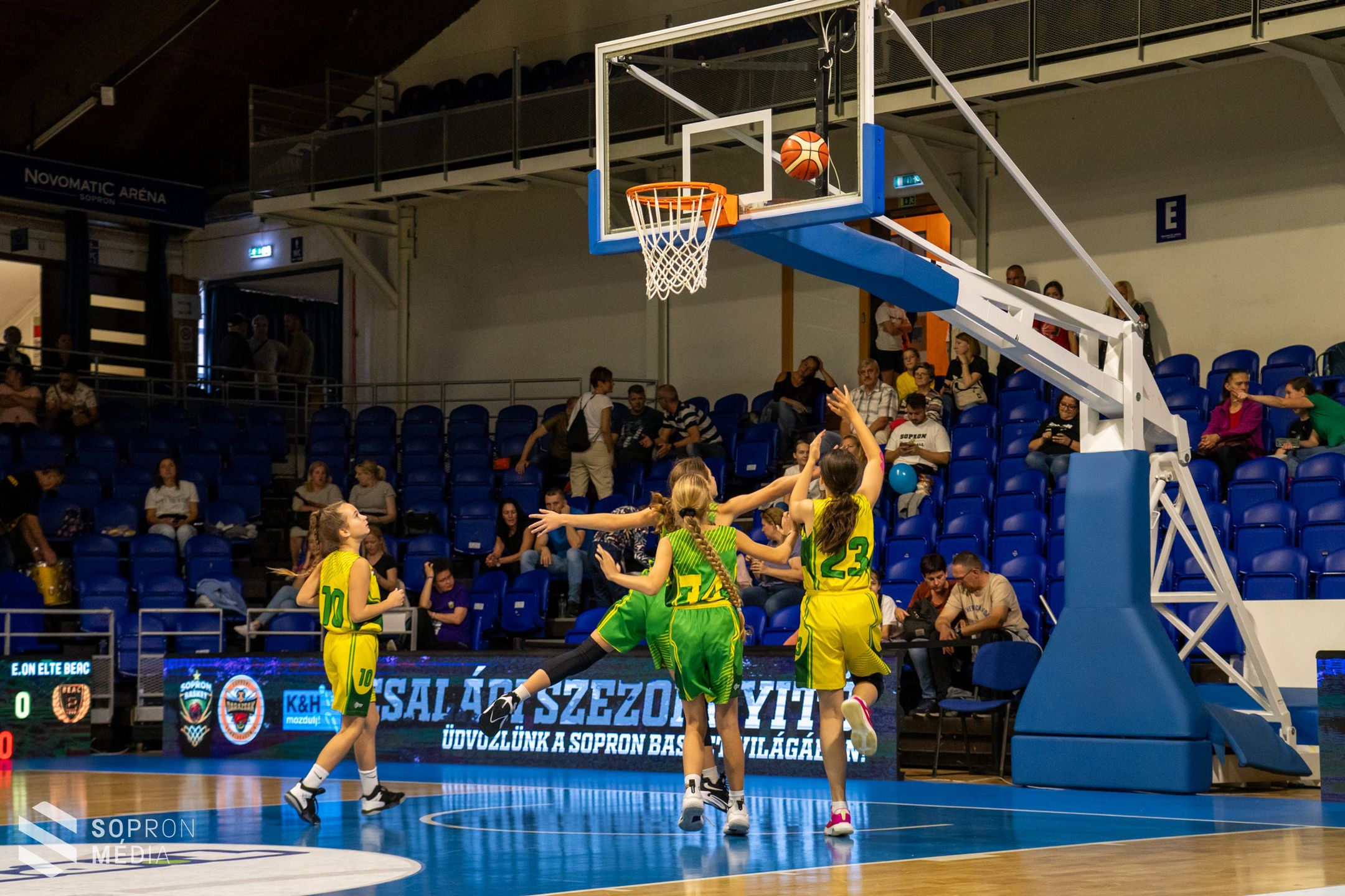 Ünnepi hangulatban telt a Sopron Basket családi szezonnyitó rendezvénye