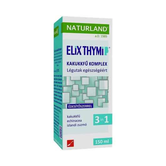 Naturland Elix Thymi Kakukkfű Komplex édesítőszerr (150ml)