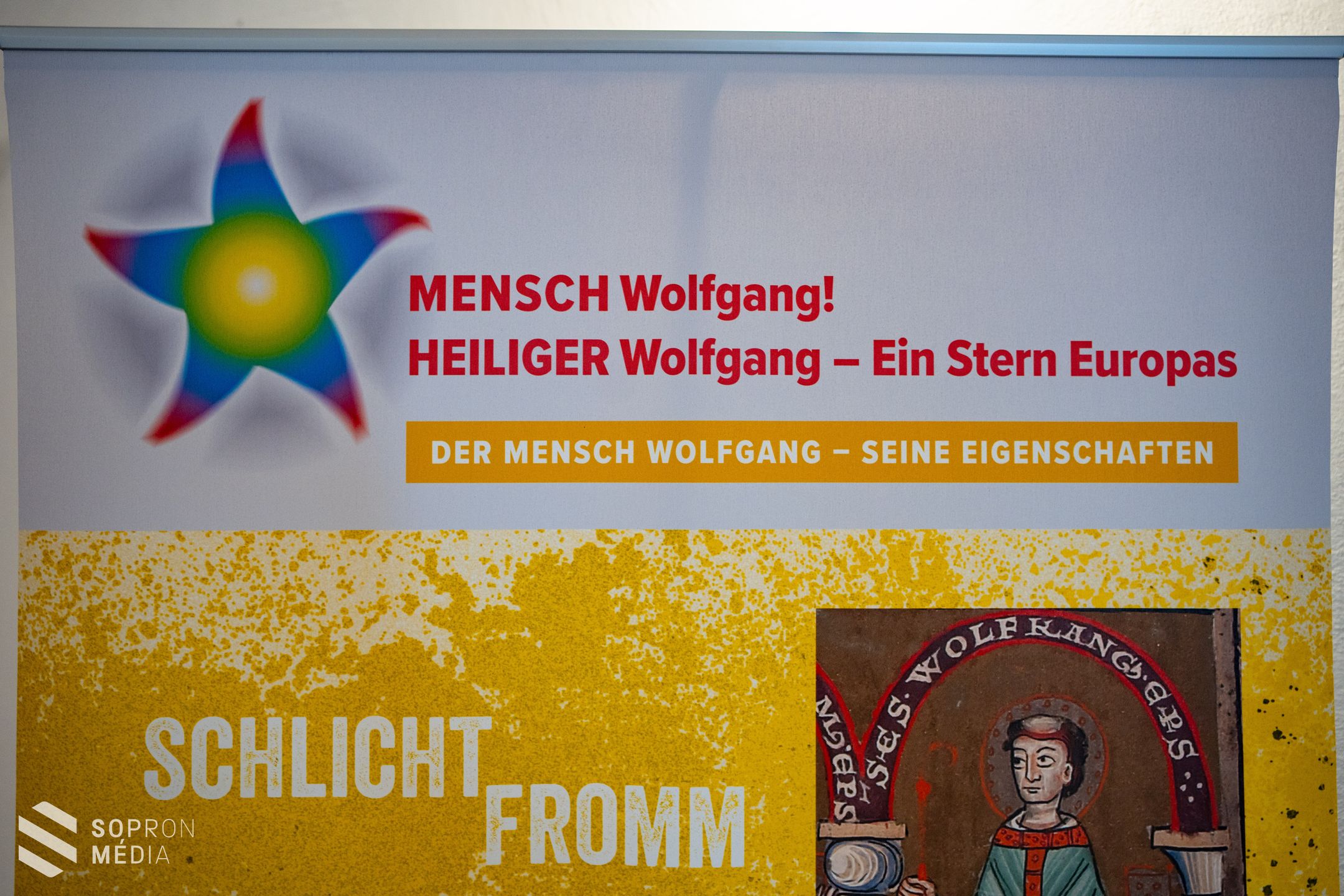 Szent Wolfgang születésének 1100. évfordulóján tartottak konferenciát  Sopronban
