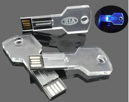 Akril kulcs pendrive