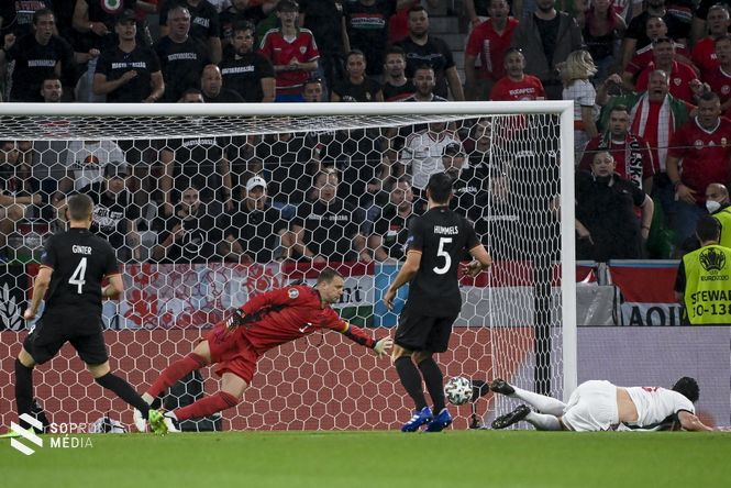 Szalai Ádám gólja a 11. percen 