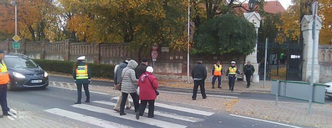 Biztonságban mindenszentek és halottak napján Sopronban is