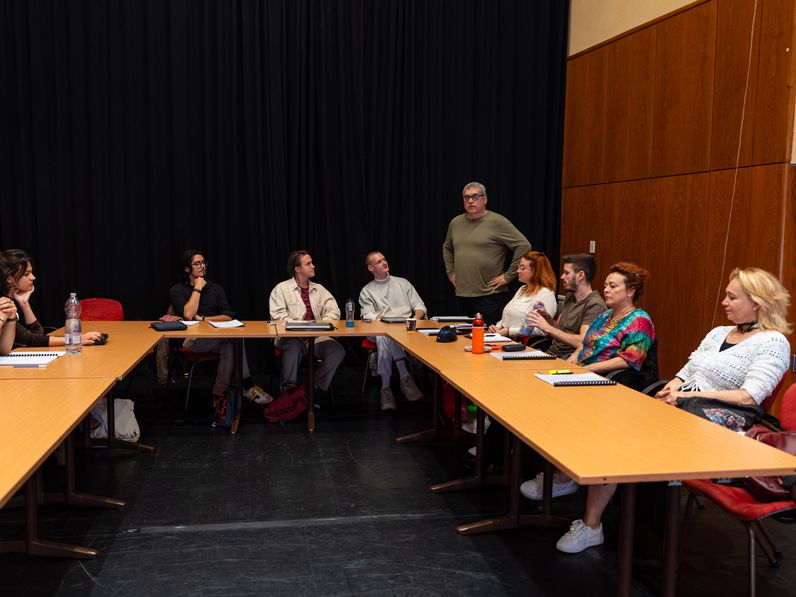 Megtartották a Terike és Irén olvasópróbáját a Soproni Petőfi Színházban