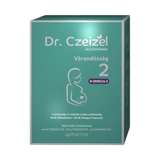 Dr.Czeizel Várandósság 2 Multivit. filmtabl. kapsz (60+60x)