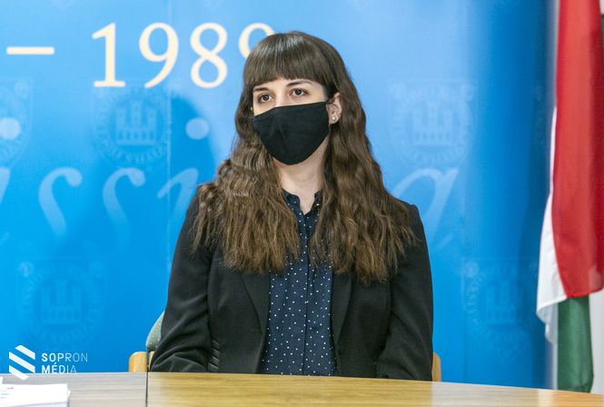 Kovács Petra Bianka, harmadéves tervezőgrafikus hallgató