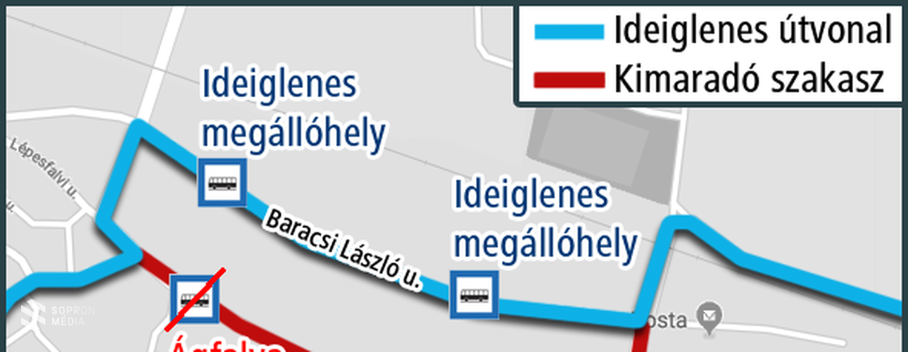 Szeptember 28-án és 29-én rendezvény miatt terelés lesz Ágfalván