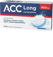 ACC long 600 mg pezsgőtabletta (10x tasakban)