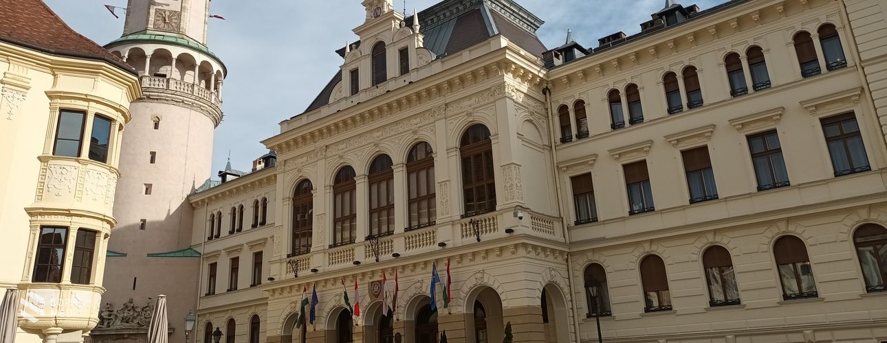 Sopron városházái régen és ma