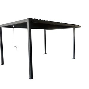 Aluminium-Bioklimatik-Pergola (3x3 m) schwarz 406.890 Ft mit Umbauhalterung