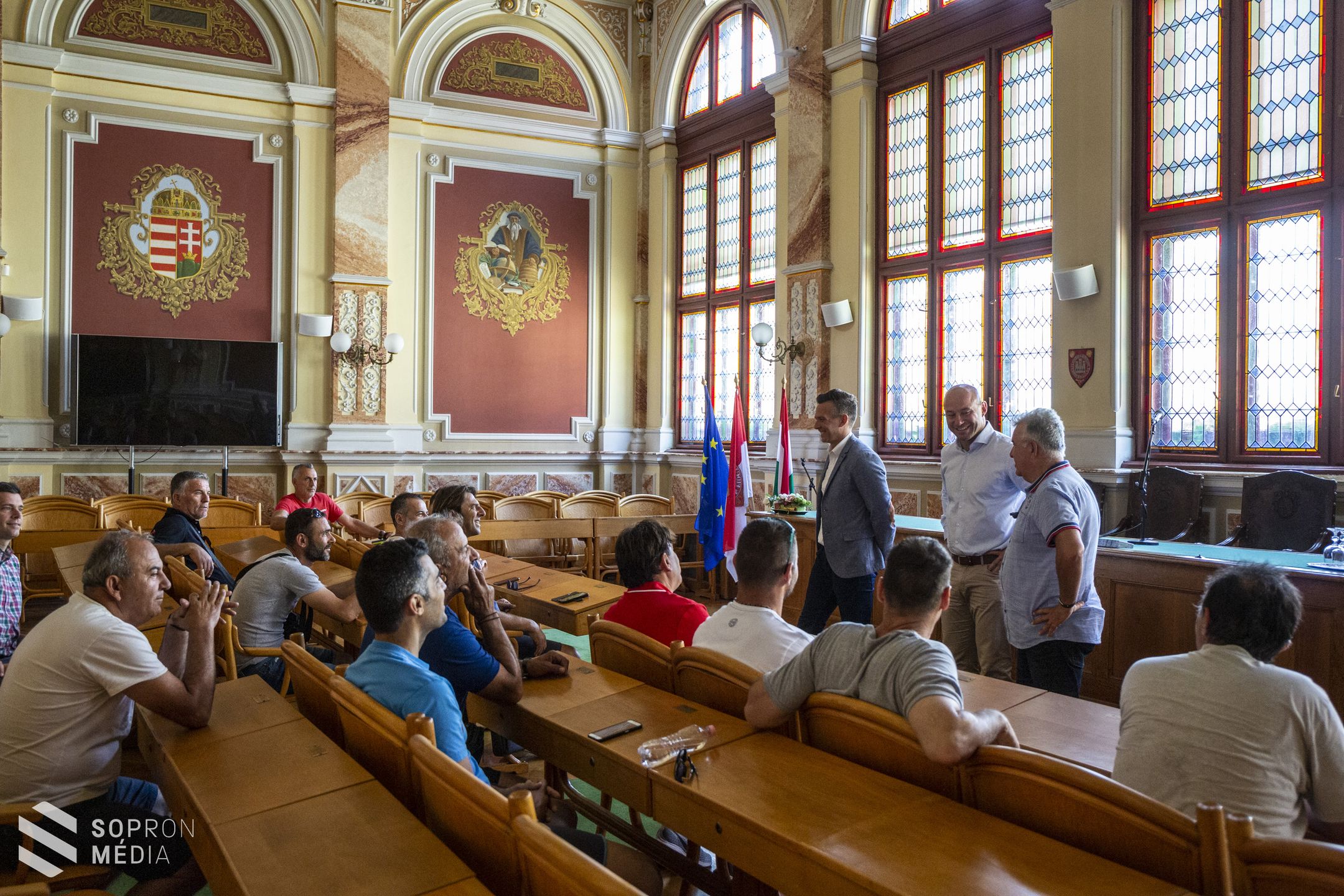 Spártából érkezett csoport Sopronba