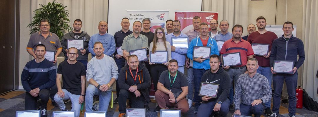 Tűzvédelmi eszközök karbantartását elektronikusan végzők haladó képzése