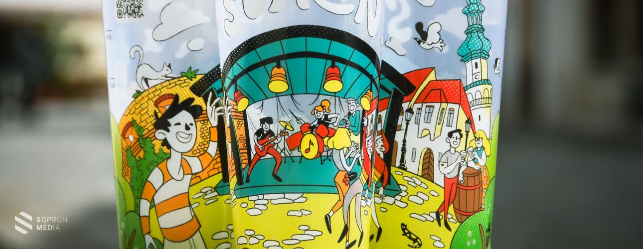 Új rendezvénypohár készült a idei Soproni Borünnepre!