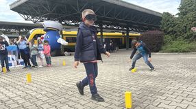 A soproni vasútállomás működésébe nyertek betekintést a fiatalok