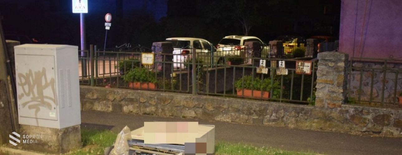 Feltehetően ittasan okozott balesetet a soproni sofőr
