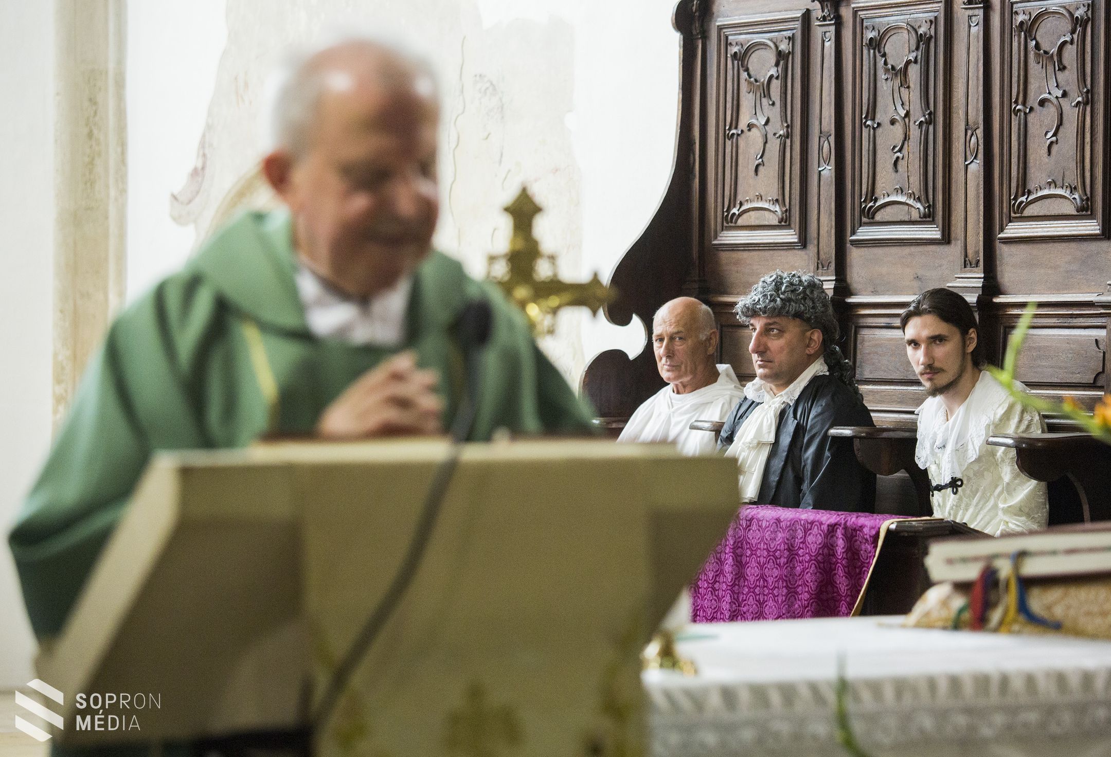 Barokk vasárnap a Szentek lépcsőjénél