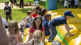 Kiváló hangulat a jereváni gyermeknapon