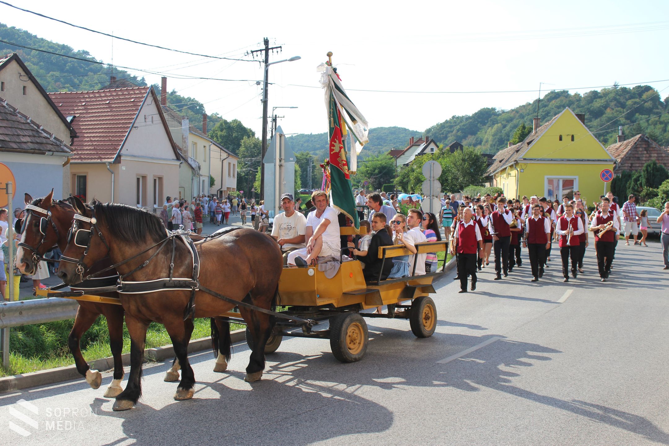 Nagyszerű volt a hangulat a Bánfalvi Hagyományőrző Búcsúban