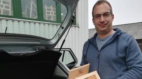 Soproni élelmiszerboltokba kerülnek a Handler Nándor Technikum által készített adománygyűjtő dobozok 
