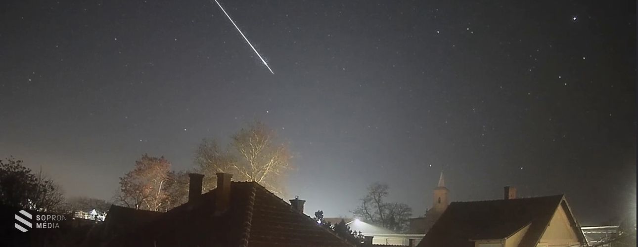 Két tűzgömb hasított át az égen hazánkban, amelyeket kamerák is rögzítettek