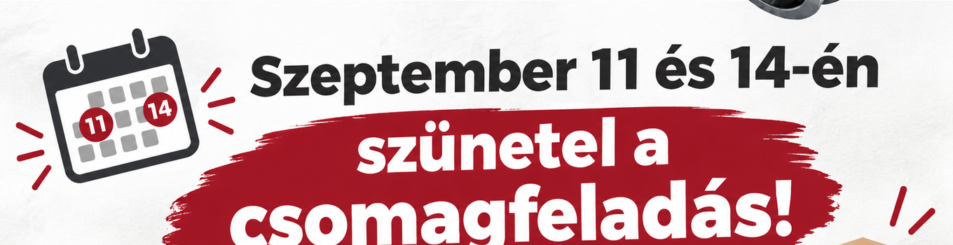 Megváltozott csomagfeladási rend