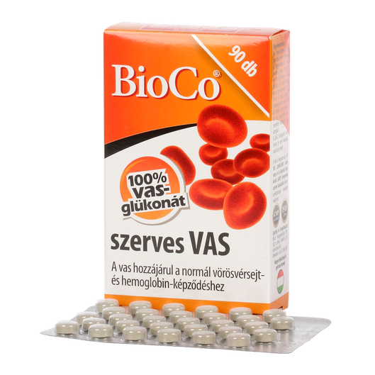 BioCo Szerves Vas tabletta (90x)