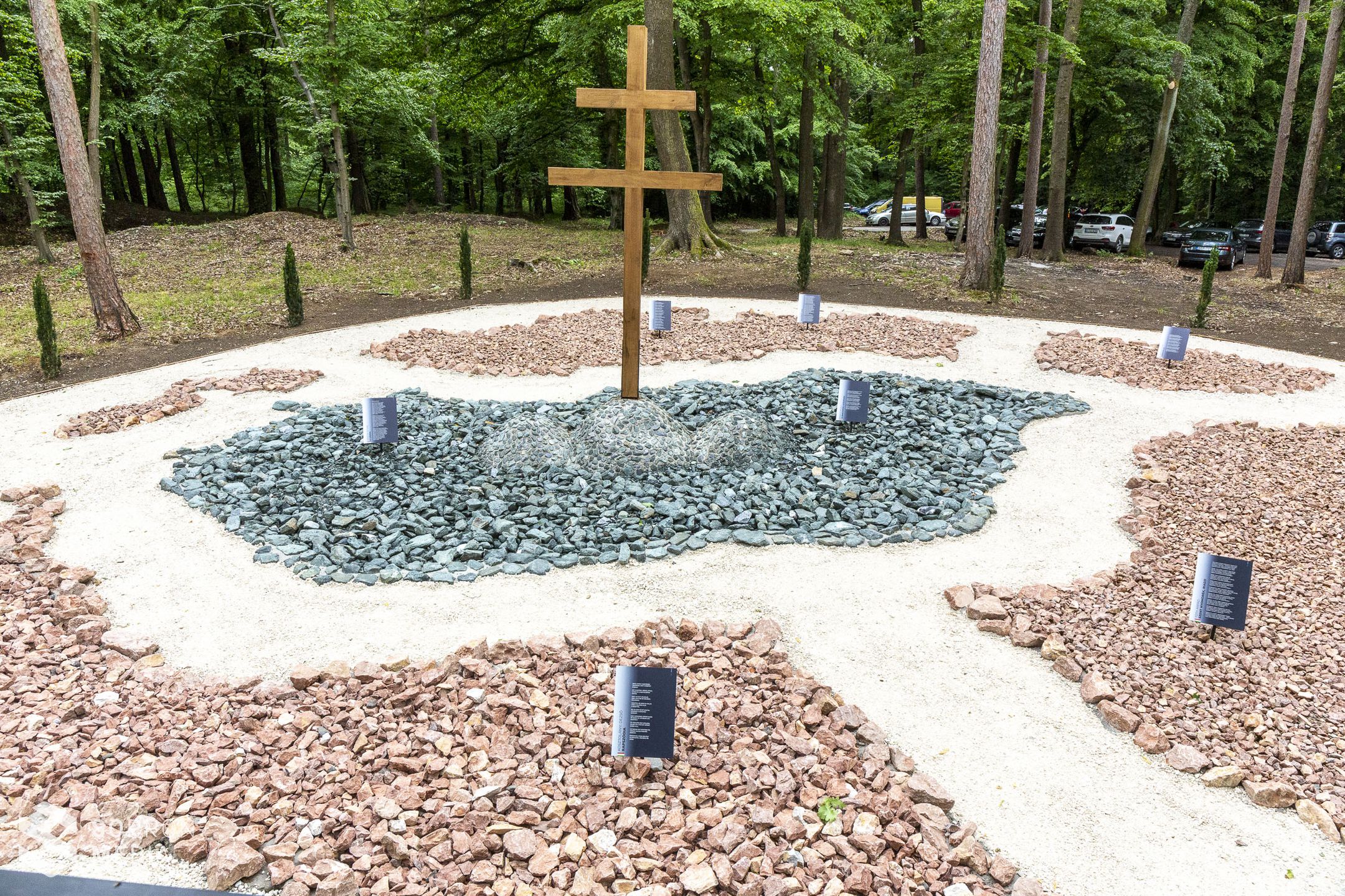 Felavatták a Trianoni Emlékparkot a Soproni Parkerdőben