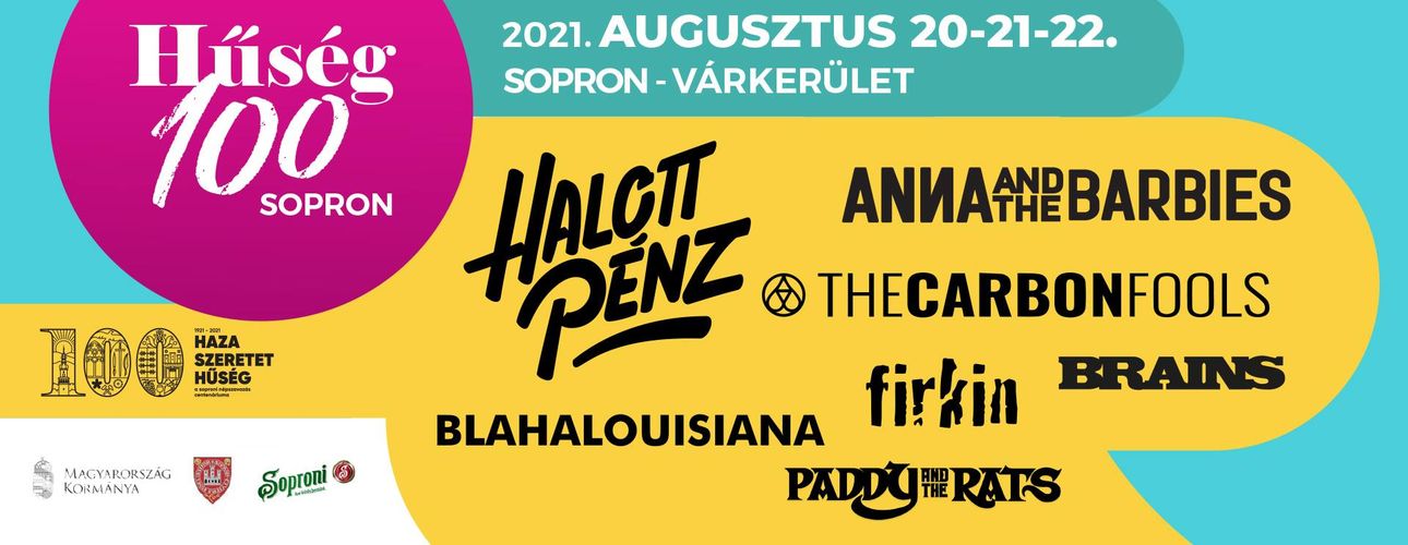 Összeállt a Hűség 100 Sopron rendezvénysorozat teljes programja