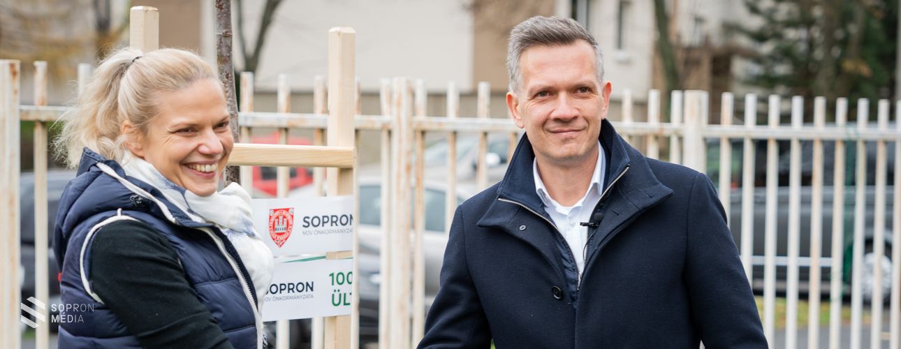 Elültették a 100. új fát Sopronban