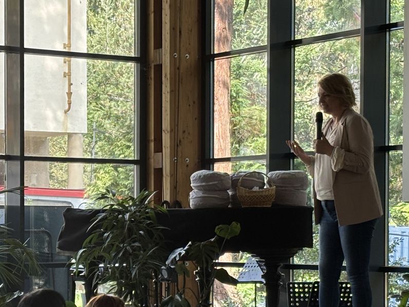 Harmóniában Veled! – Bagdi Bella tartott előadást a Ligneumban