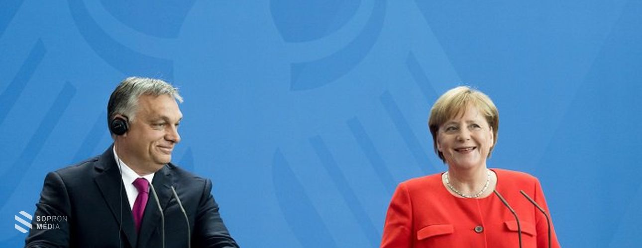 Élőben közvetítik Angela Merkel és Orbán Viktor soproni programjait