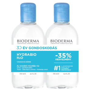Hydrabio H2O arc- és sminkl. Micellafesztivál BIOD (2x250ml) termék kép