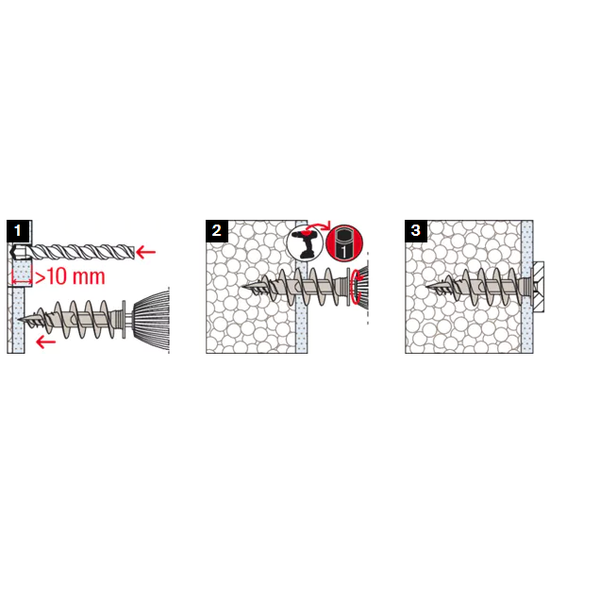 DŰBEL POLISZTIROL 3,5-4,5 MM  TORX-40