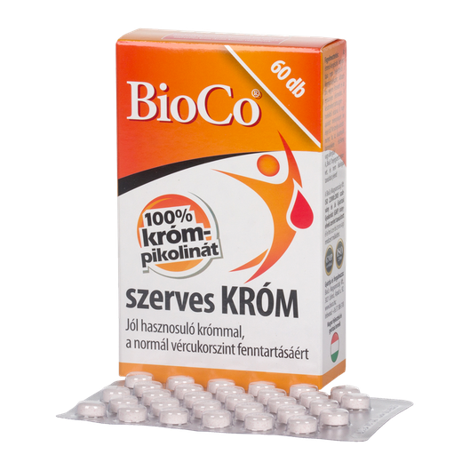 BioCo Szerves Króm tabletta (60x)