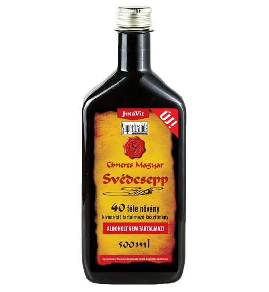 JutaVit Svédcsepp 40 növény alkoholmentes (500ml)