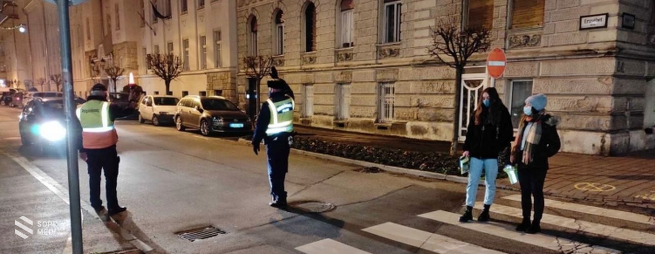 Prevenció a gyalogosok biztonságáért Sopronban