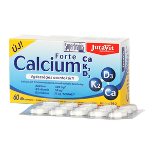 Jutavit Calcium Forte+K2+D3 tabletta (60x) termék kép