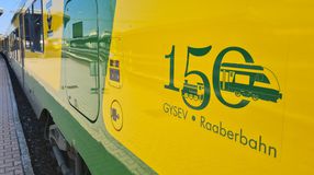 GYSEV150 – jubileumi logók kerültek a vasúttársaság járműveire