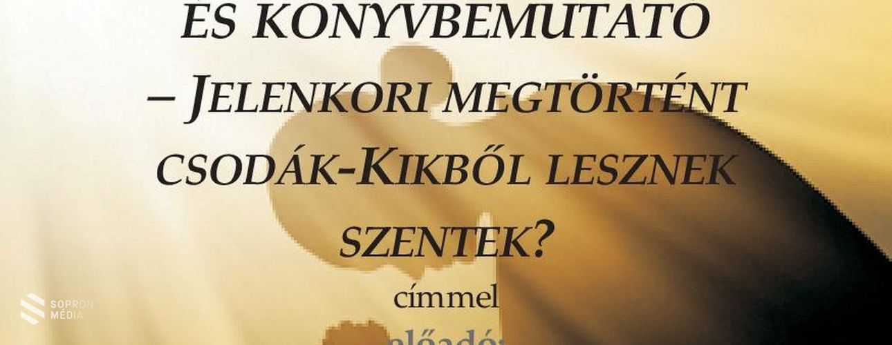 Könyvbemutató: Jelenkori megtörtént csodák!