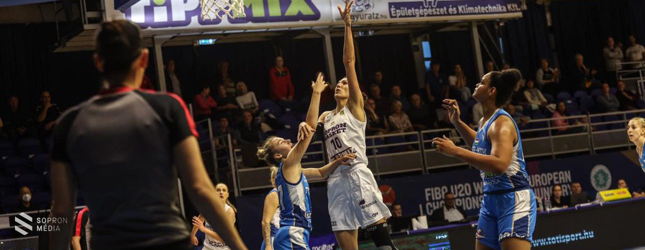 Magabiztos győzelmet aratott a Sopron Basket