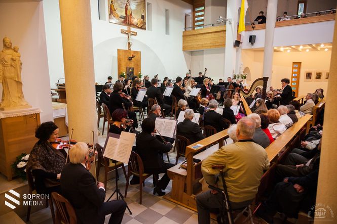Nagysikerű koncertet adott szombaton a soproni Liszt Ferenc Szimfonikus Zenekar és az Orchesterverein Kempten.