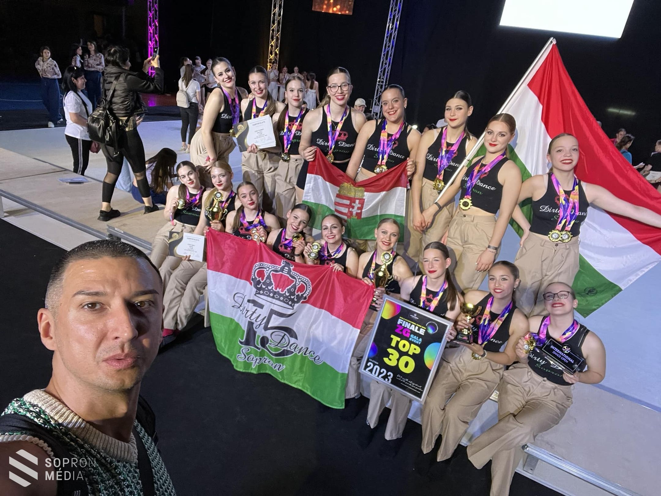 Újabb nemzetközi versenyen remekelt a Dirty Dance Sopron