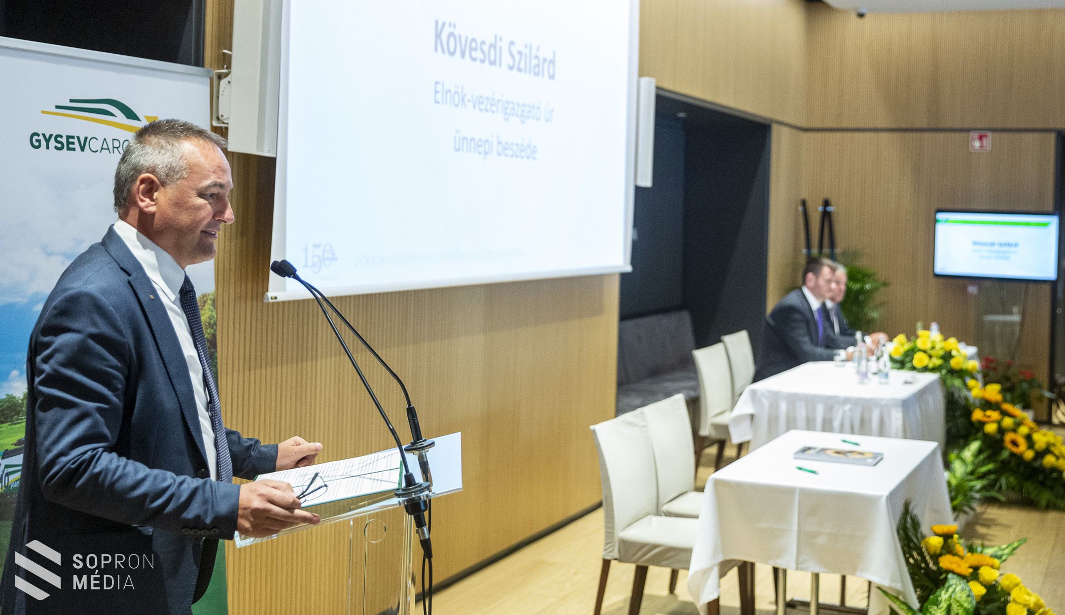 Munkatársait köszöntötte a GYSEV Zrt. a 72. vasutasnapon