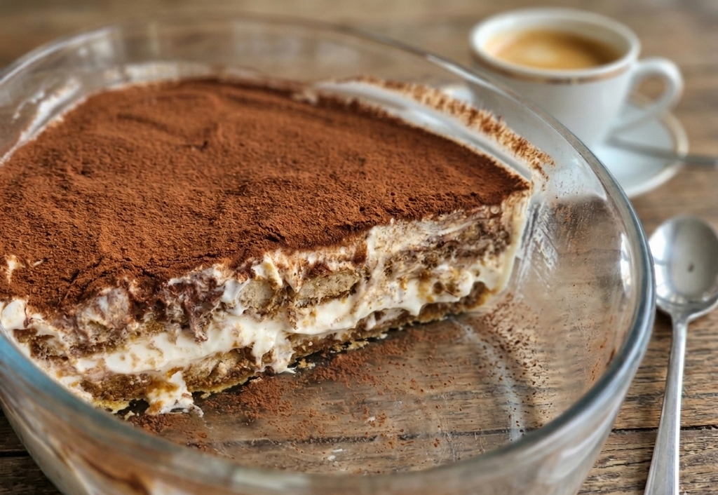 Tojásmentes tiramisu