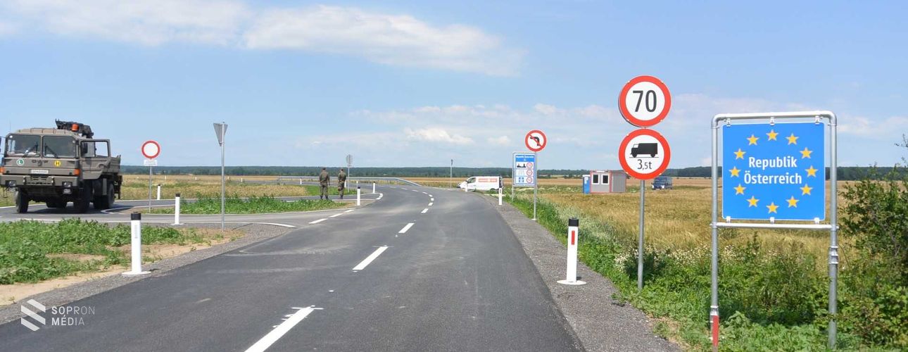Megnyílt a Zsira és Lutzmannsburg közötti határátkelő az ingázók számára