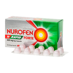 Nurofen Rapid Forte 400 mg lágy kapszula (20x) termék kép