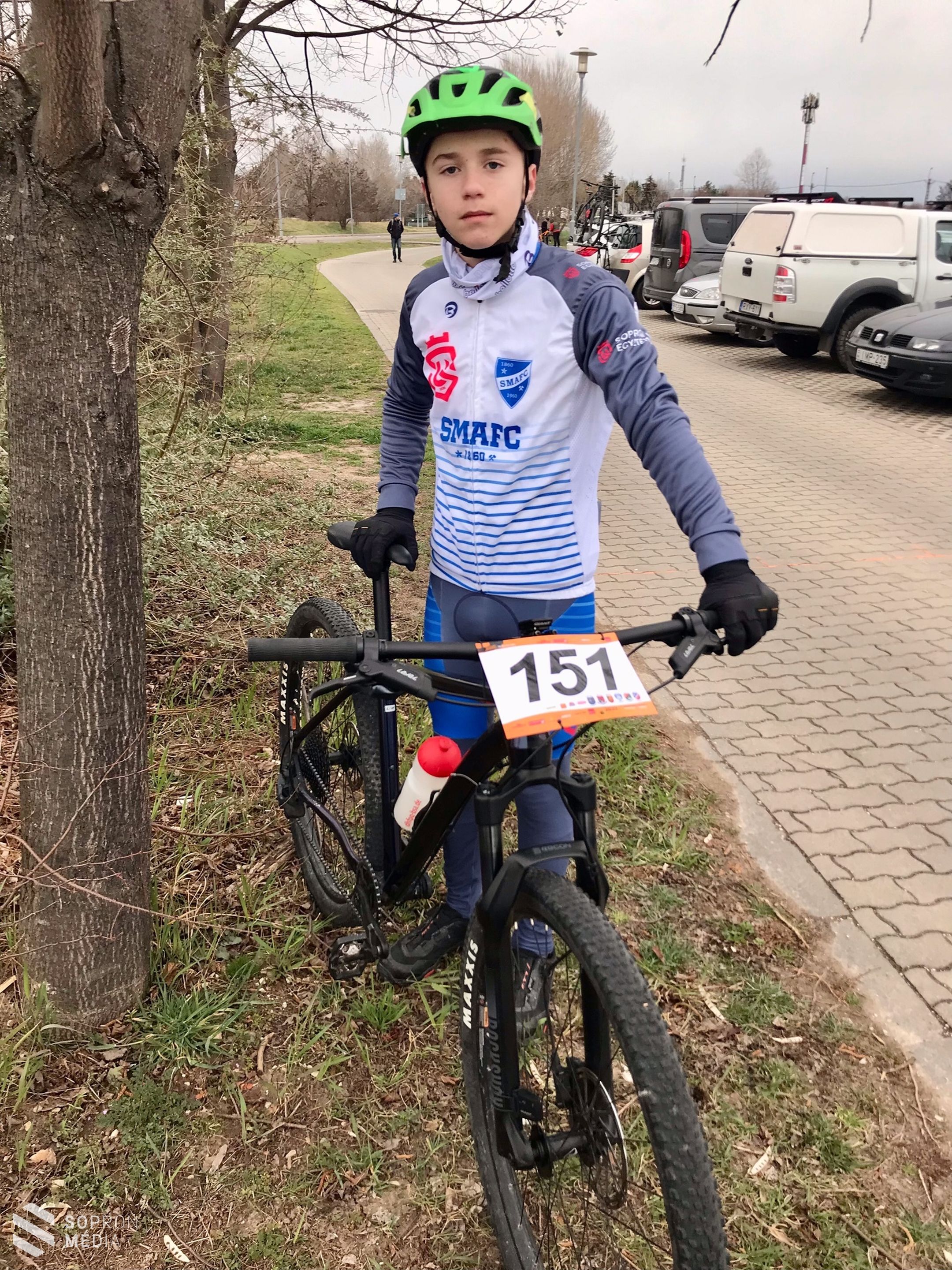 Szépen szerepelt a SMAFC bringása a budapesti megmérettetésen